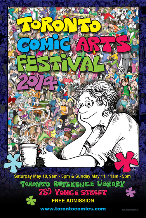 Going to Toronto Comic Arts Festival this weekend!